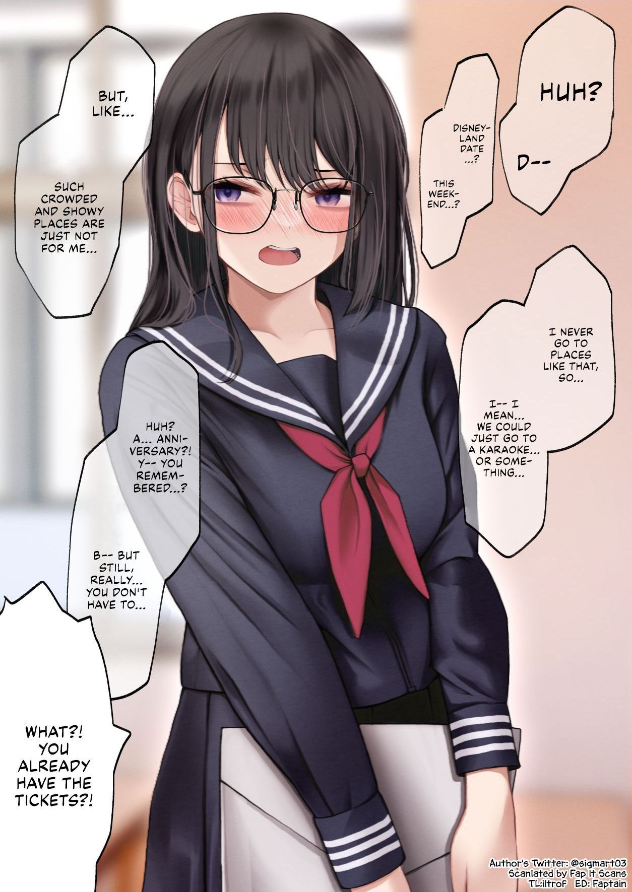 A Rather Introverted Girlfriend - episode 1 - 0