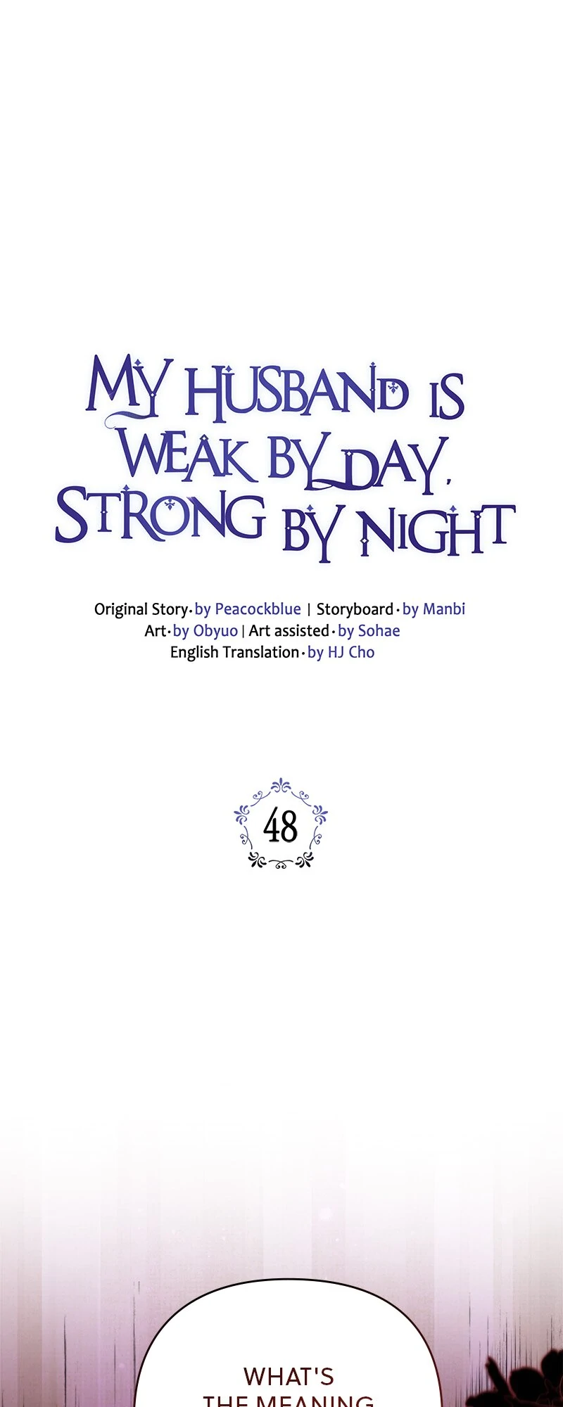 My Husband is Weak by Day, Strong by Night - episode 48 - 1