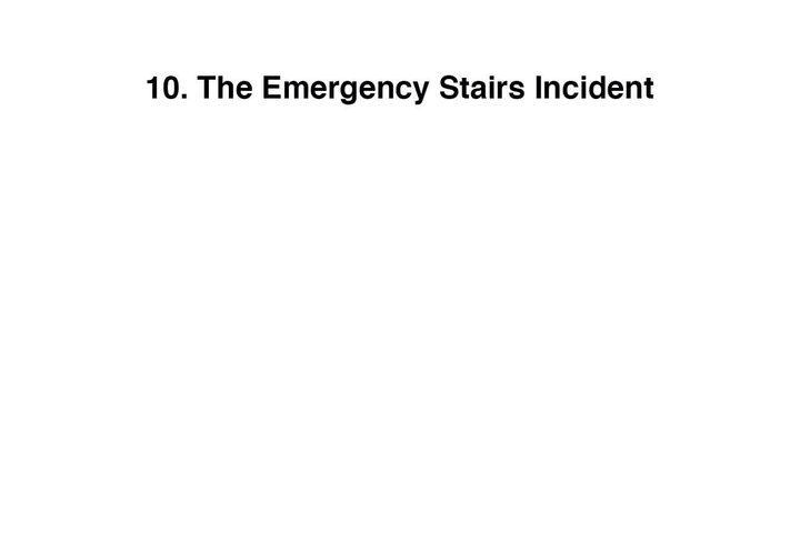 Emergency Stairs - episode 10 - 2